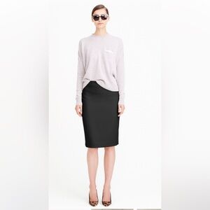 J Crew Women’s No 2 Wool Pencil Skirt